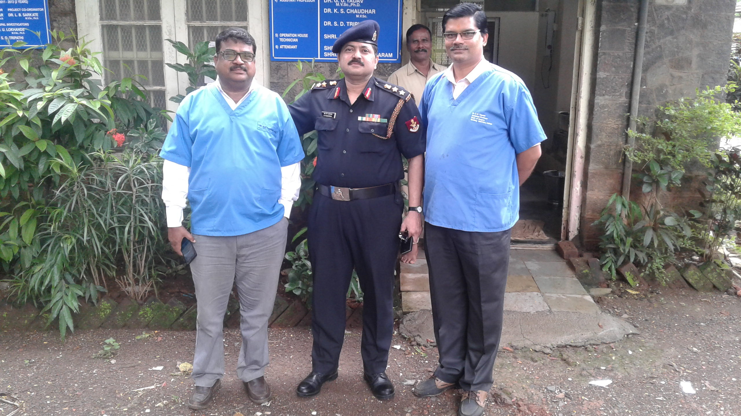 Visit Of Col. Dr. Anantrao